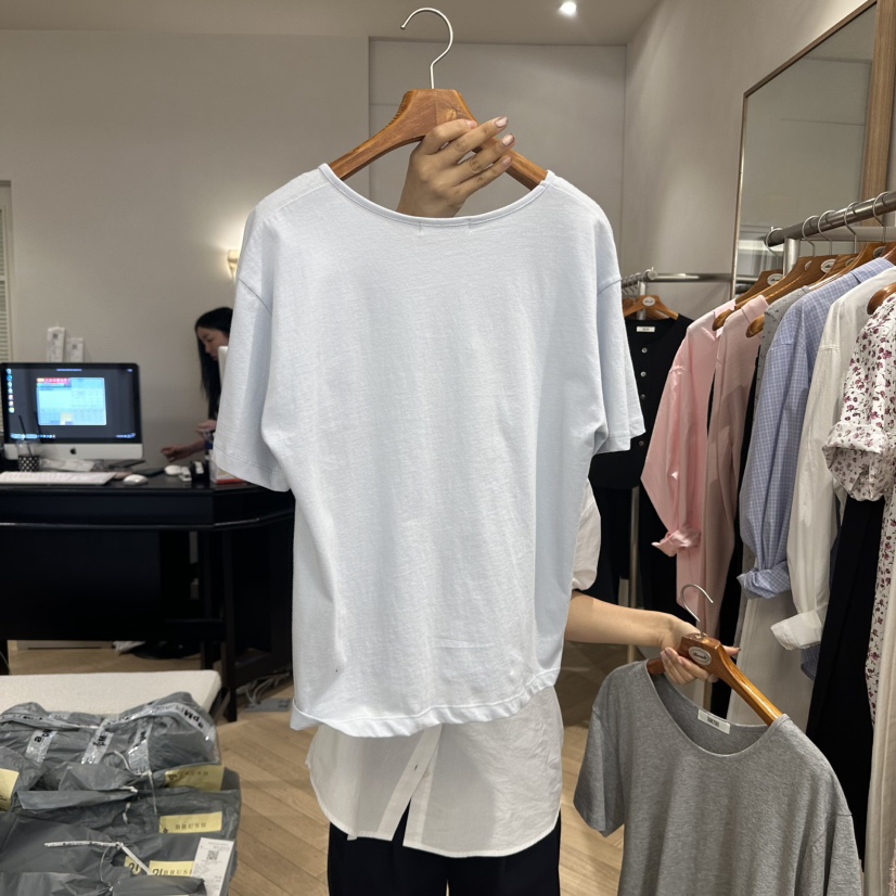 BRUSH-P韓國㊣直郵東大門代購女裝新品時尚推薦人氣25春夏T恤BRUSH-PT恤