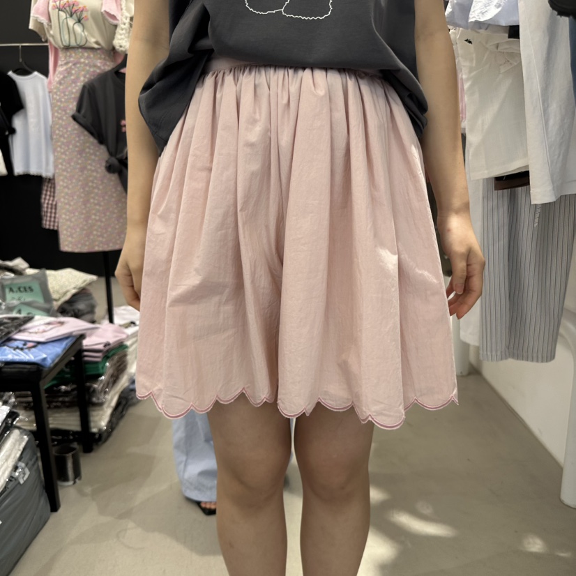 A.CES韓國直郵㊣女裝新款熱賣時尚休閑人氣25春夏推薦短褲A.CES短褲圖色2