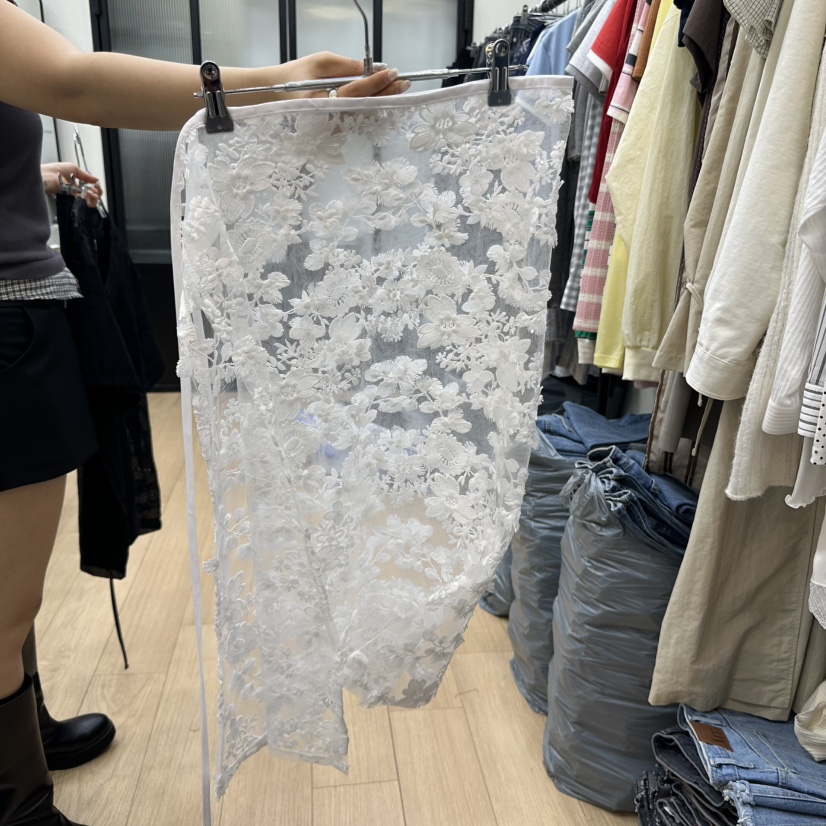 ARR韓國㊣直郵東大門代購女裝新品人氣推薦25春夏半身裙中短裙ARR半身裙/中短裙