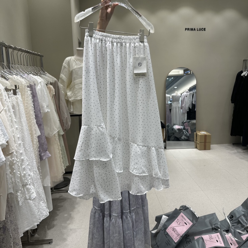 PRIMA LUCE直郵韓國代購㊣女裝新款25春夏推薦時尚休閑長裙CHARLOTTE長裙