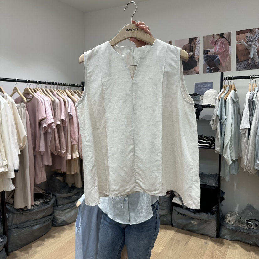 M.G.N韓國直郵㊣東大門實拍女裝新品25春夏推薦時尚吊帶背心MAGNET吊帶/背心