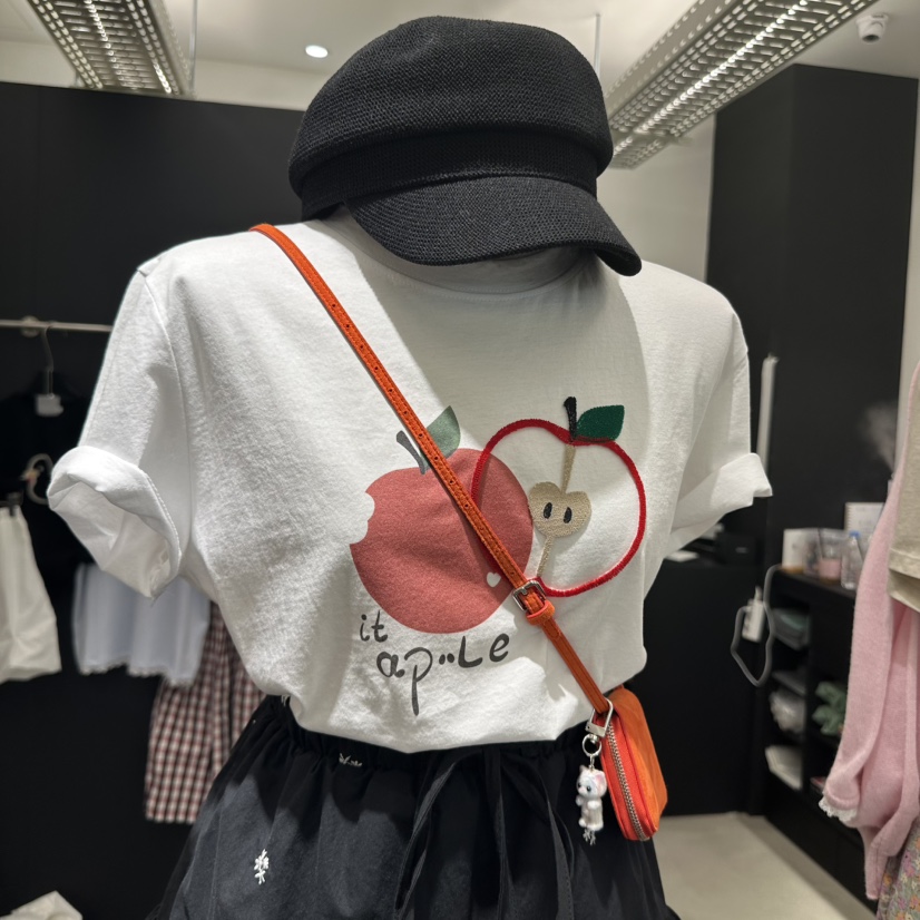 A.CES韓國㊣直郵東大門代購女裝新品人氣25春夏推薦T恤含小包A.CEST恤圖色2