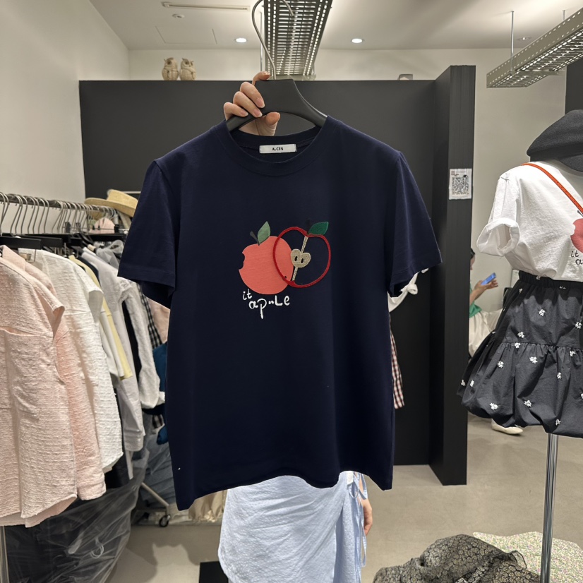 A.CES韓國㊣直郵東大門代購女裝新品人氣25春夏推薦T恤含小包A.CEST恤圖色3