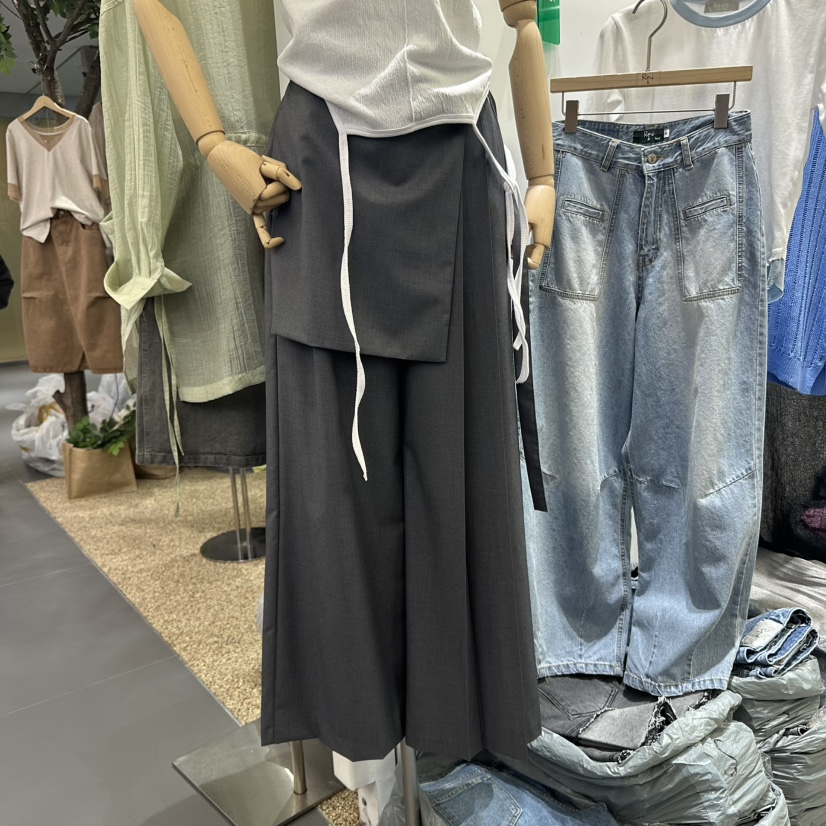 REIZ韓國㊣直郵東大門代購女裝新品休閑時尚推薦人氣25春夏裙褲REIZ裙褲