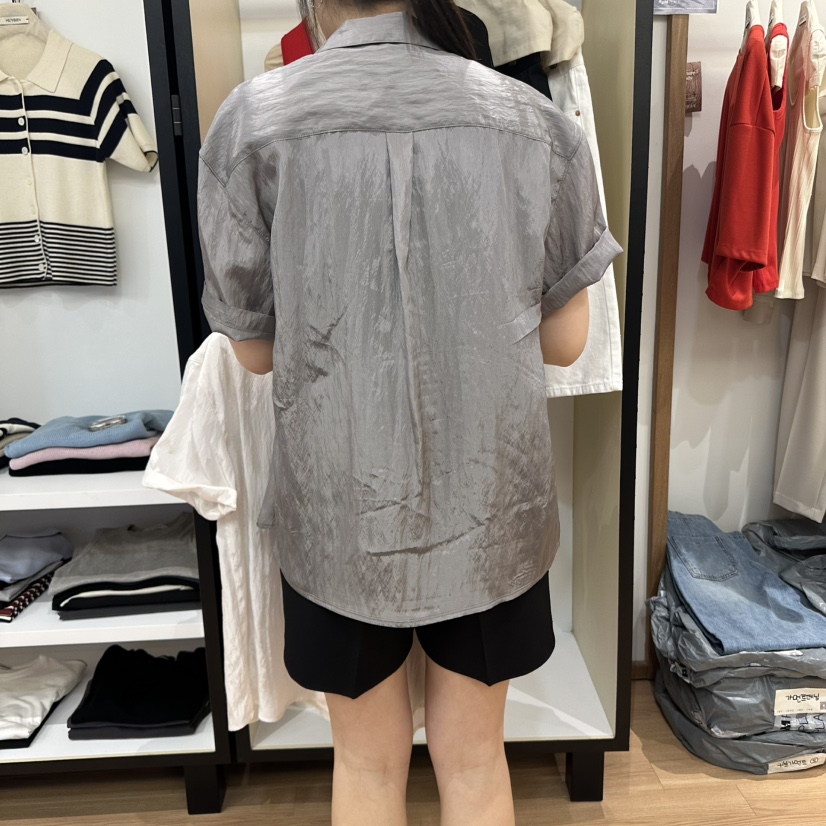 MUYBIEN直郵韓國代購㊣女裝新款25春夏推薦人氣熱賣襯衫蕾絲衫MUYBIEN襯衫/蕾絲衫