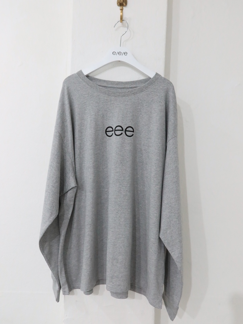 E/E/E韓國直郵㊣東大門實拍女裝新款推薦25春夏熱賣長袖T恤E/E/E長袖T恤圖色2