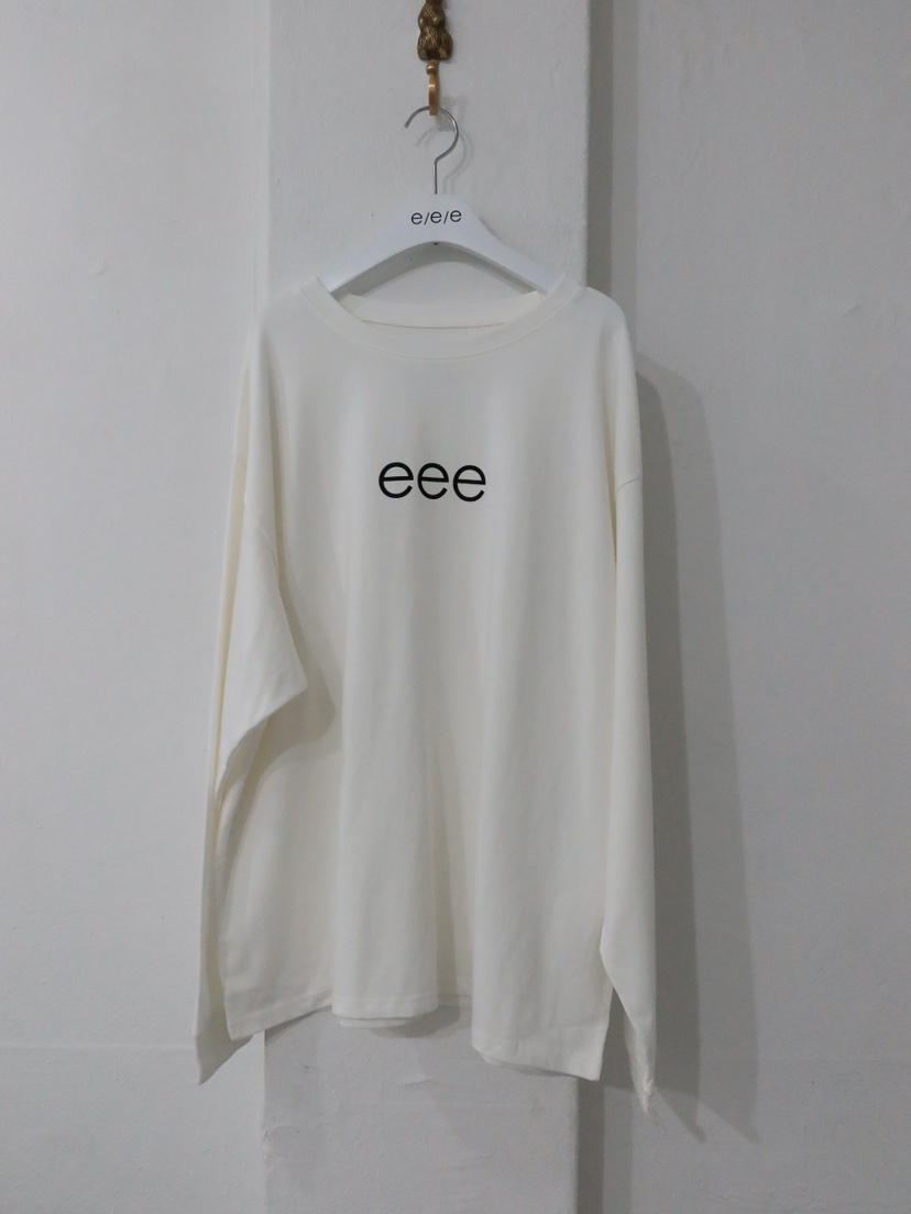 E/E/E韓國直郵㊣東大門實拍女裝新款推薦25春夏熱賣長袖T恤E/E/E長袖T恤圖色3