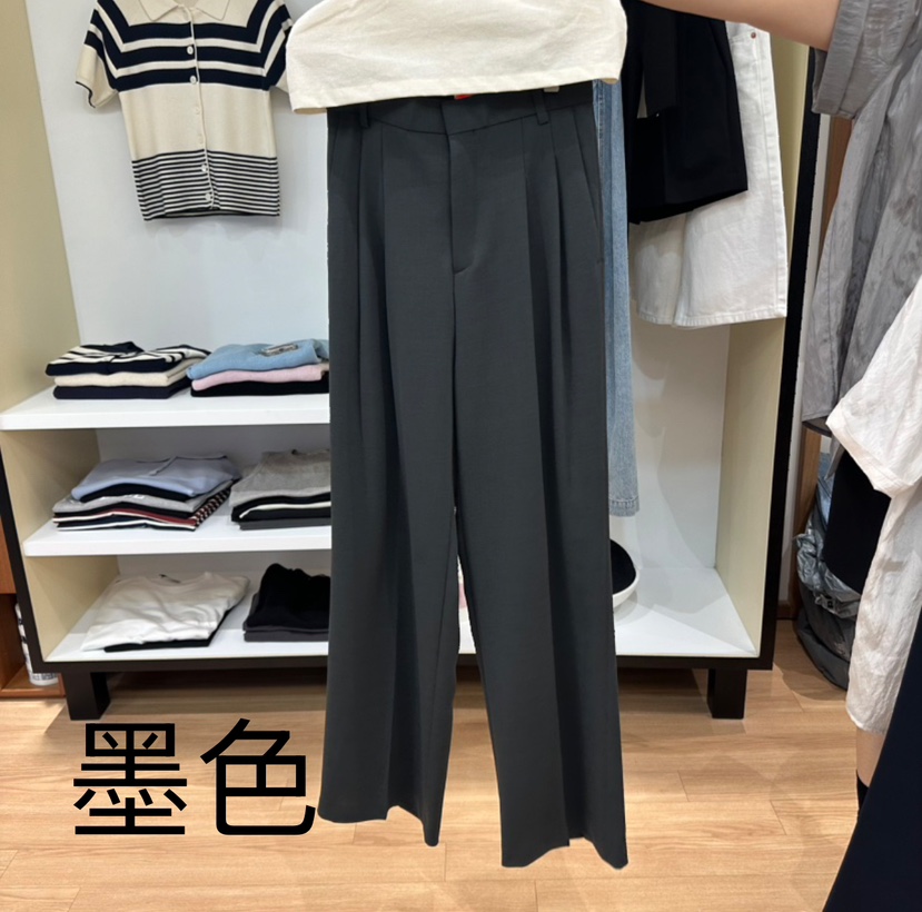 MUYBIEN韓國直郵㊣女裝新款休閑人氣熱賣時尚推薦25春夏休閑褲MUYBIEN休閑褲圖色5
