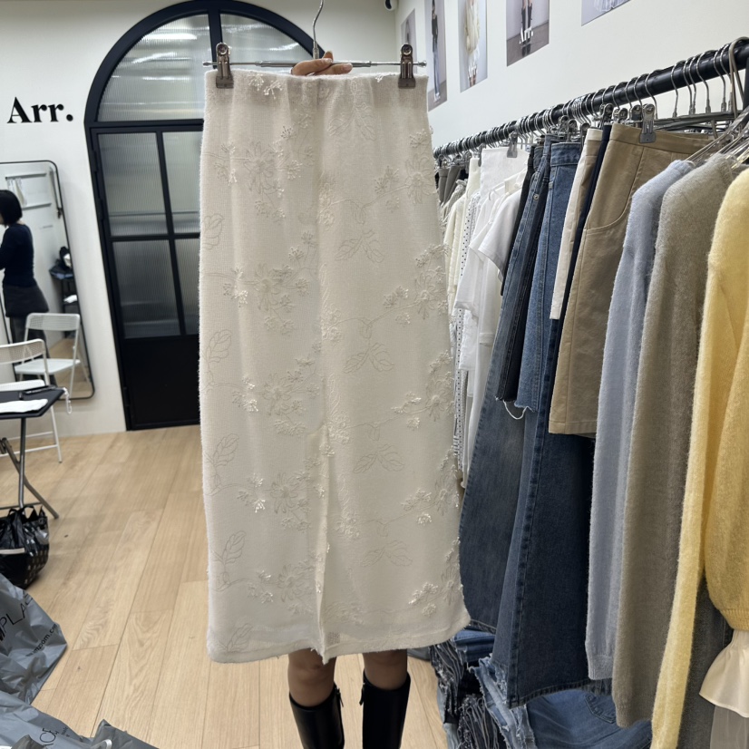 ARR韓國㊣直郵東大門代購女裝新品時尚人氣休閑25春夏熱賣長裙ARR長裙