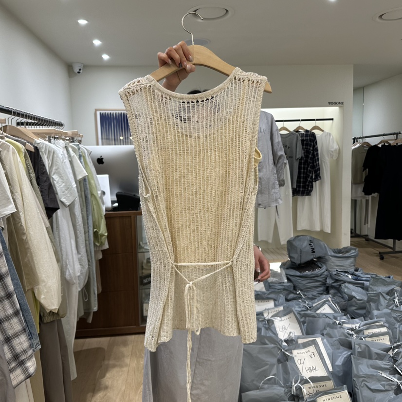 WINSOME韓國㊣直郵東大門代購女裝新品推薦套裝含腰繩兩件套WINSOME套裝