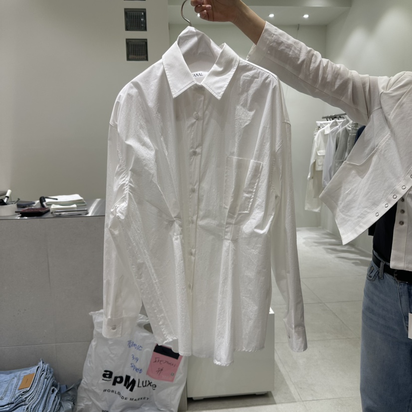 ARTISANAL韓國直郵㊣女裝新品休閑熱賣時尚人氣推薦襯衫蕾絲衫ARTISANAL襯衫/蕾絲衫圖色2