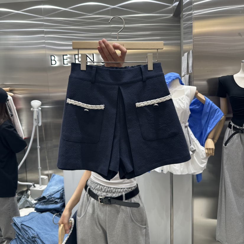 BEENS韓國㊣直郵東大門代購女裝新品人氣熱賣25春夏推薦短褲BEENS短褲圖色2