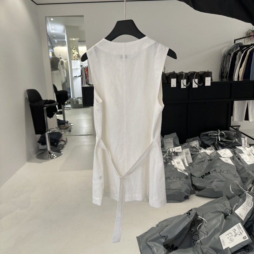 OSOO韓國直郵㊣東大門實拍女裝新品熱賣推薦25春夏時尚馬甲OSOO馬甲
