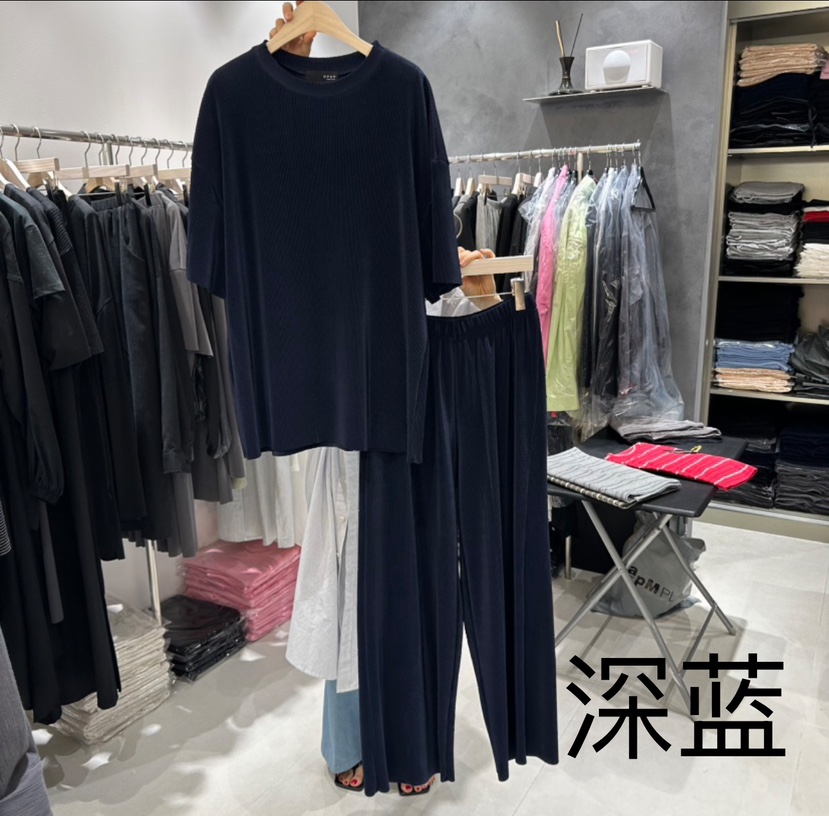 OPEN韓國㊣直郵東大門代購女裝新款25春夏人氣套裝兩件套套裝OPEN套裝圖色2
