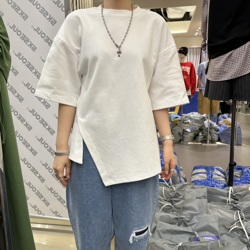 5K韓國直郵㊣女裝新款休閑25春夏推薦時尚人氣熱賣T恤5KT恤