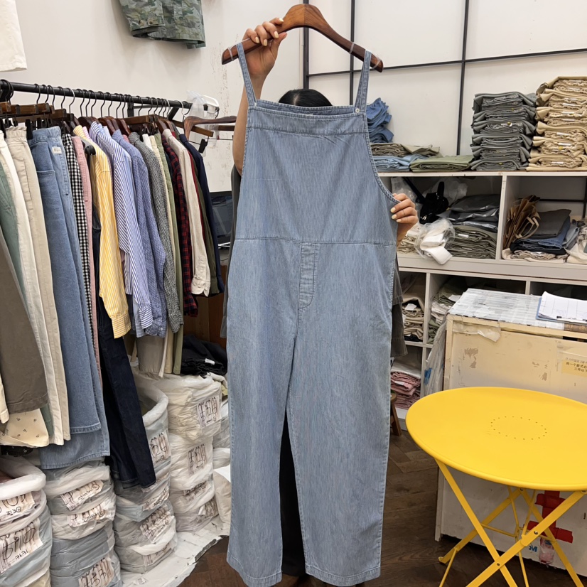 DELI JENNY韓國直郵㊣東大門實拍女裝新品熱賣推薦25春夏背帶褲THERE背帶褲