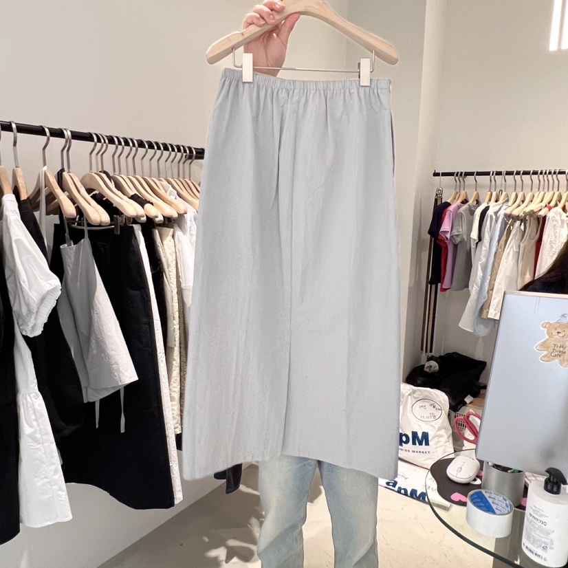 PLATE直郵韓國代購㊣女裝新款25春夏人氣時尚推薦半身裙中短裙PLATE半身裙/中短裙