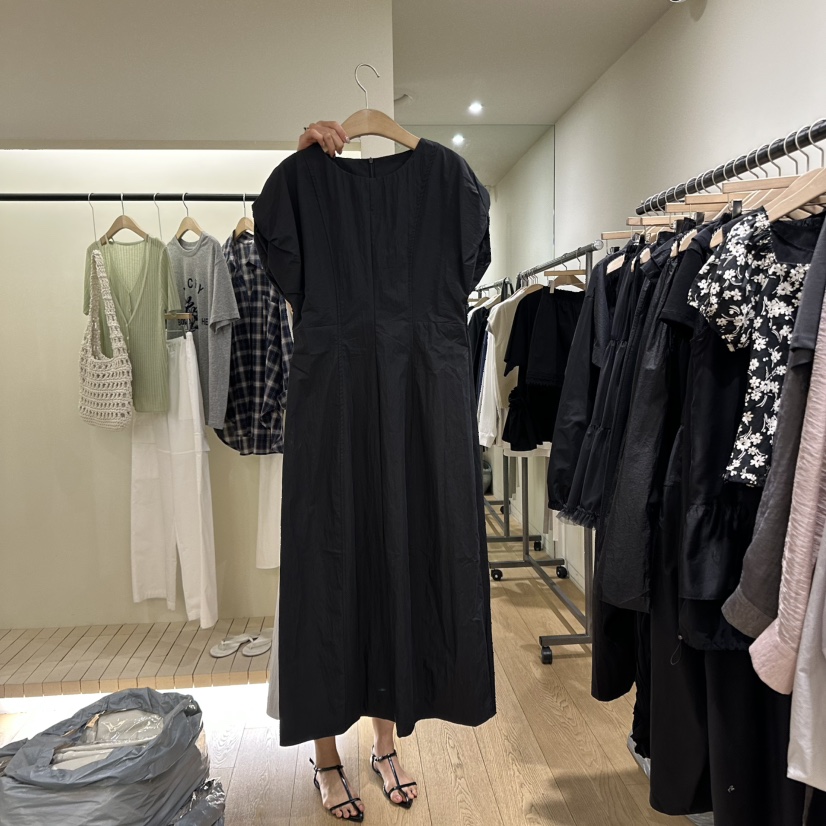 WINSOME直郵韓國代購㊣女裝新品推薦人氣時尚25春夏連衣裙含腰包WINSOME連衣裙圖色3