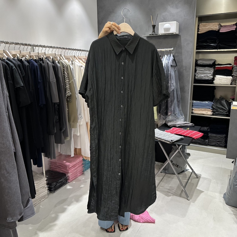 OPEN韓國直郵㊣女裝新品人氣時尚休閑推薦25春夏熱賣連衣裙OPEN連衣裙圖色2