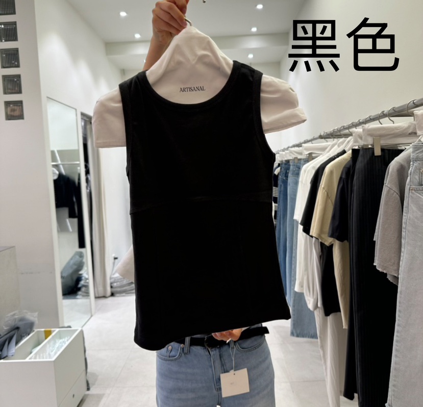 ARTISANAL韓國直郵㊣女裝新款時尚熱賣休閑25春夏推薦吊帶背心ARTISANAL吊帶/背心圖色2