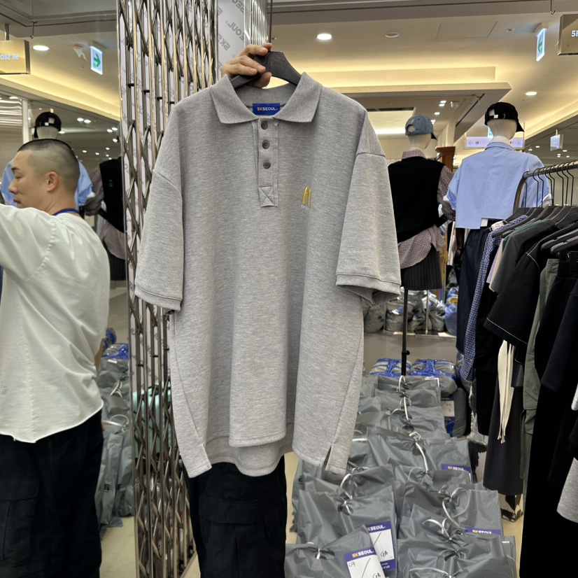 5K直郵韓國代購㊣女裝新品25春夏時尚推薦人氣熱賣休閑T恤5KT恤