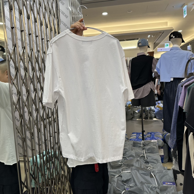 5K韓國直郵㊣東大門實拍女裝新品休閑推薦時尚人氣熱賣25春夏T恤5KT恤