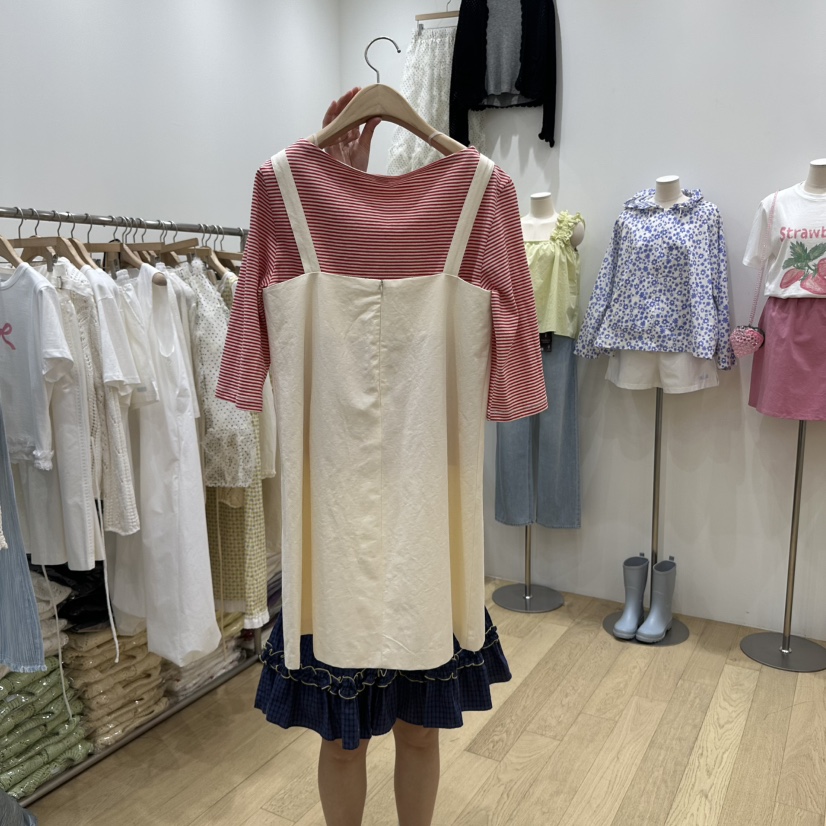 FURE韓國直郵㊣東大門實拍女裝新款推薦人氣連衣裙不含內搭FURE連衣裙