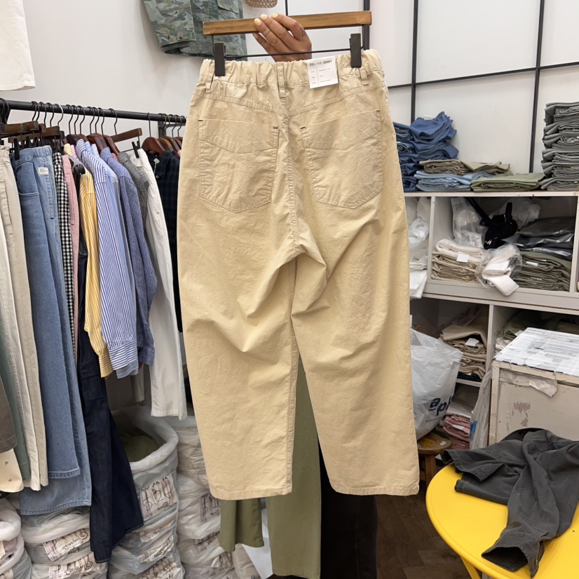 DELI JENNY直郵韓國代購㊣女裝新品熱賣推薦休閑時尚休閑褲THERE休閑褲