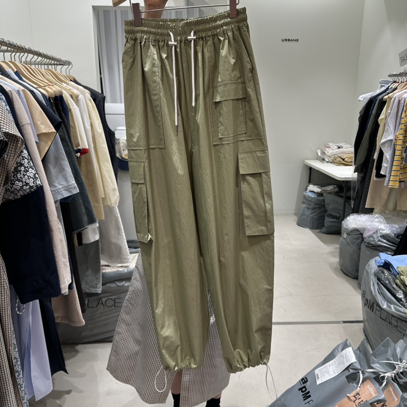 URBANE-P韓國直郵㊣女裝新品休閑人氣25春夏時尚休閑褲口袋URBANE-P休閑褲