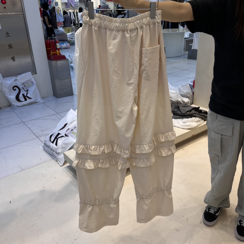 ECHOPARTY韓國直郵㊣東大門實拍女裝新款25春夏熱賣推薦休閑褲ECHOPARTY休閑褲