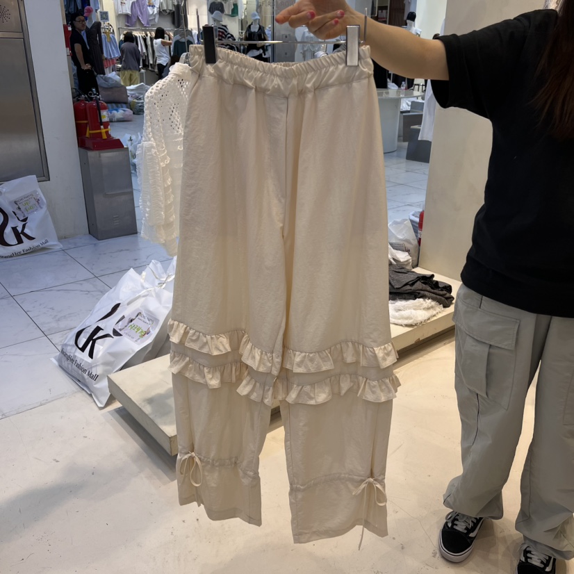 ECHOPARTY韓國直郵㊣東大門實拍女裝新款25春夏熱賣推薦休閑褲ECHOPARTY休閑褲圖色3