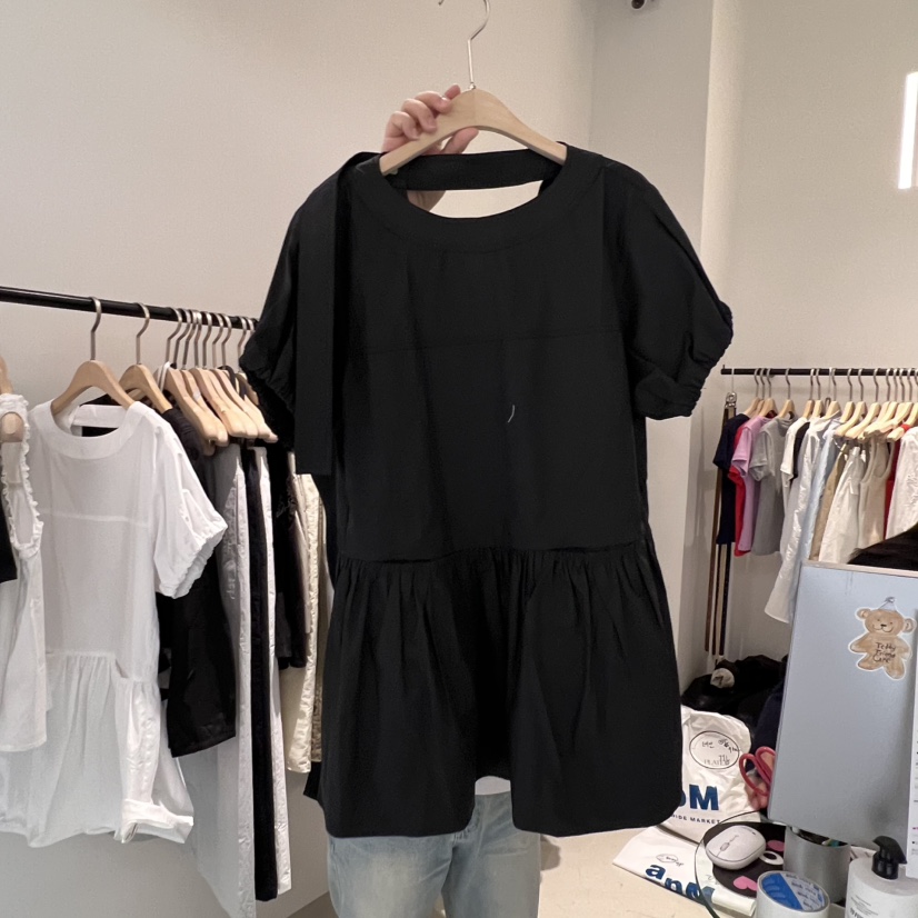 PLATE直郵韓國代購㊣女裝新品25春夏人氣推薦休閑熱賣連衣裙PLATE連衣裙圖色2