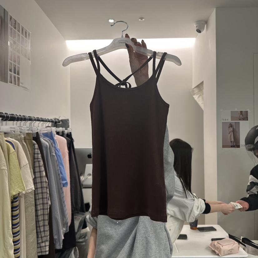 REIRAI直郵韓國代購㊣女裝新款25春夏人氣推薦熱賣吊帶背心Reirai吊帶/背心圖色3