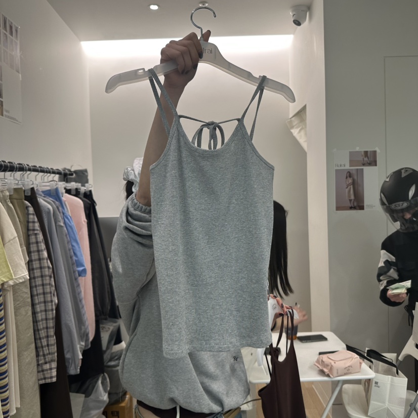 REIRAI直郵韓國代購㊣女裝新款25春夏人氣推薦熱賣吊帶背心Reirai吊帶/背心圖色4