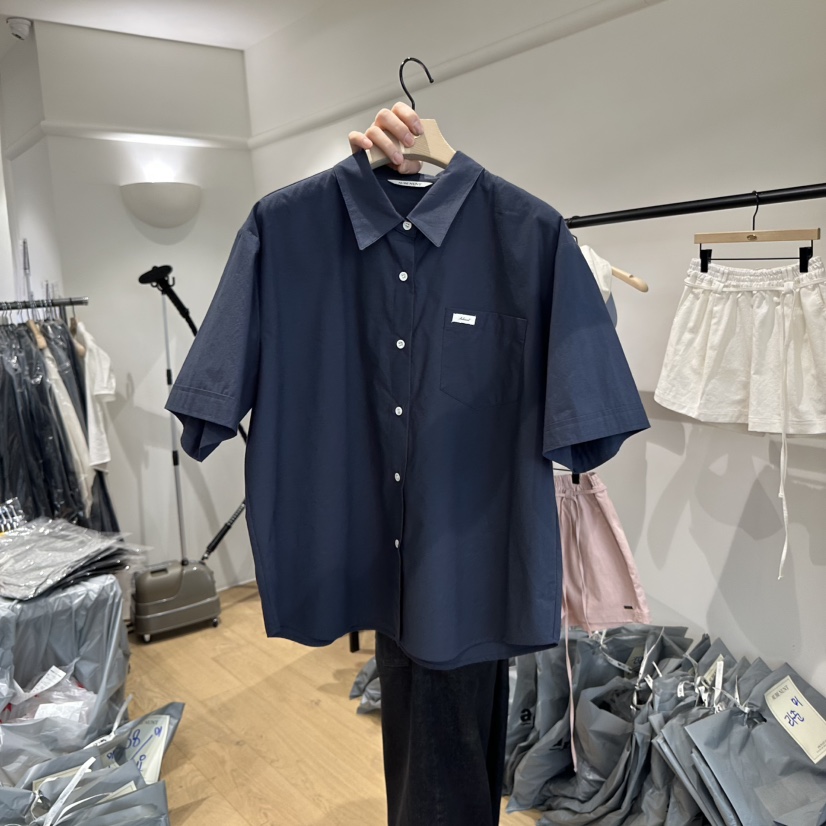 aube nunt韓國直郵㊣女裝新品人氣推薦熱賣休閑襯衫蕾絲衫aube nunt襯衫/蕾絲衫圖色2