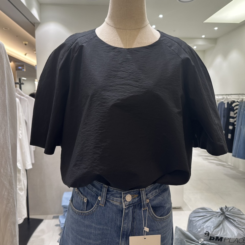 ARTISANAL韓國直郵㊣女裝新品時尚休閑推薦人氣襯衫蕾絲衫寬松ARTISANAL襯衫/蕾絲衫圖色2