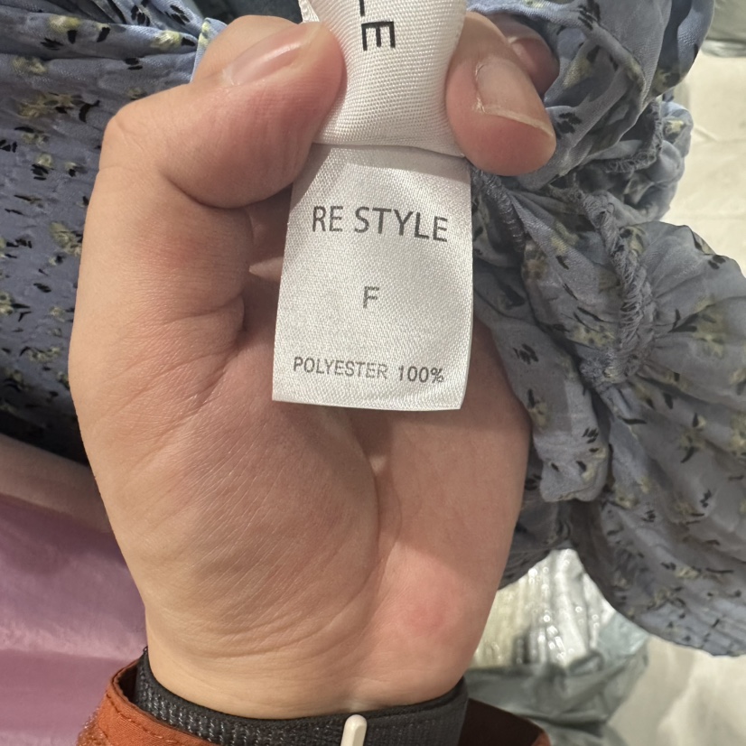 RE STYLE-Q韓國直郵㊣女裝新款25春夏推薦時尚連衣裙腰帶RE STYLE連衣裙