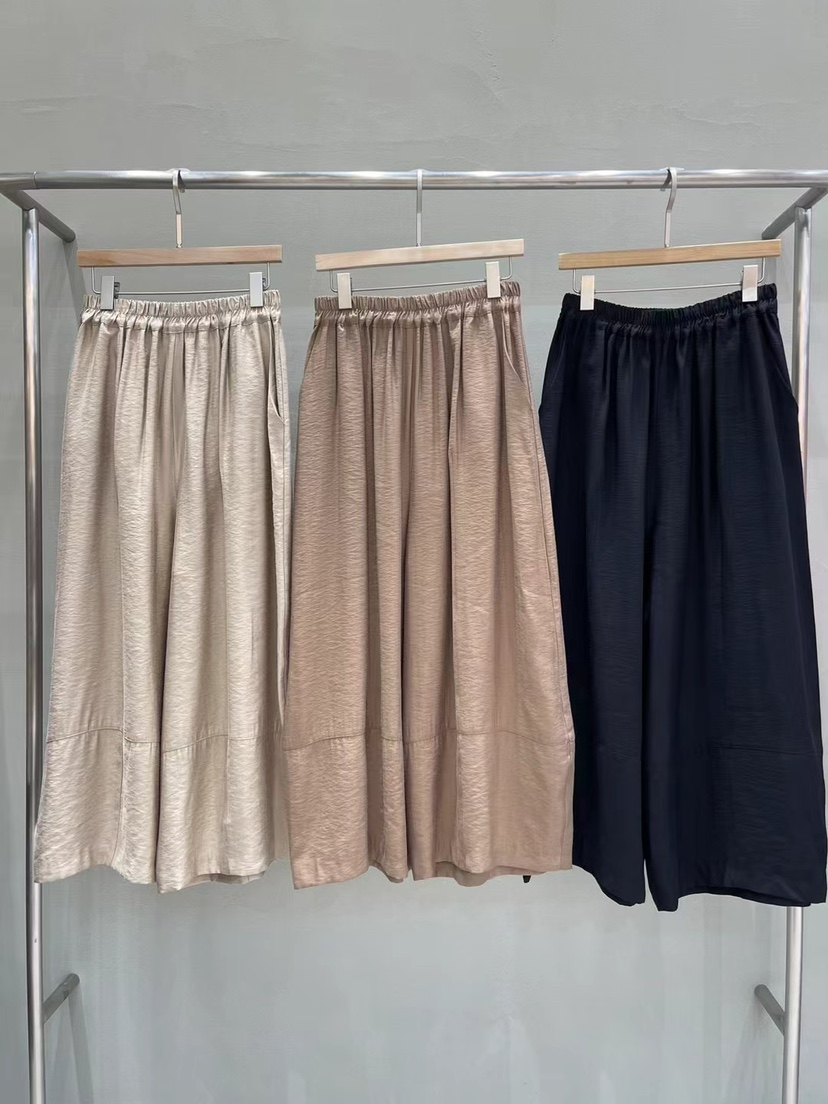 MU i韓國直郵㊣東大門實拍女裝新品25春夏休閑熱賣人氣休閑褲A.b/AUTUMN BEIGE休閑褲