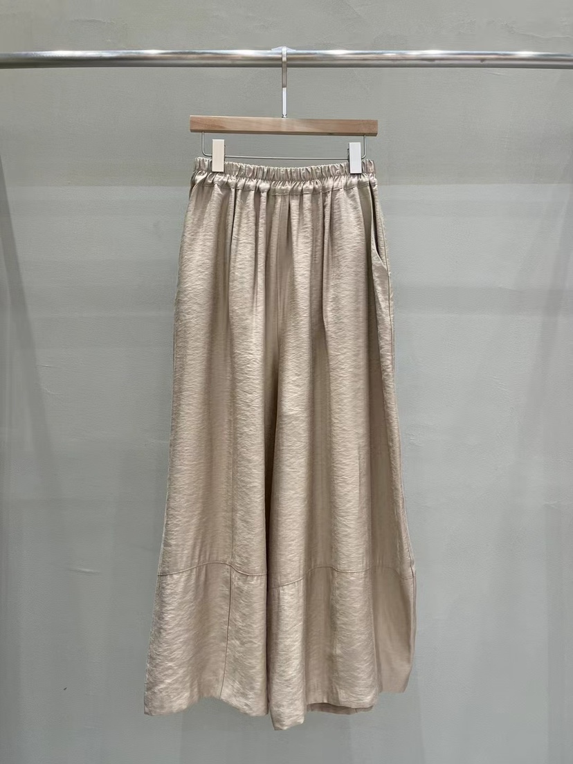 MU i韓國直郵㊣東大門實拍女裝新品25春夏休閑熱賣人氣休閑褲A.b/AUTUMN BEIGE休閑褲圖色1