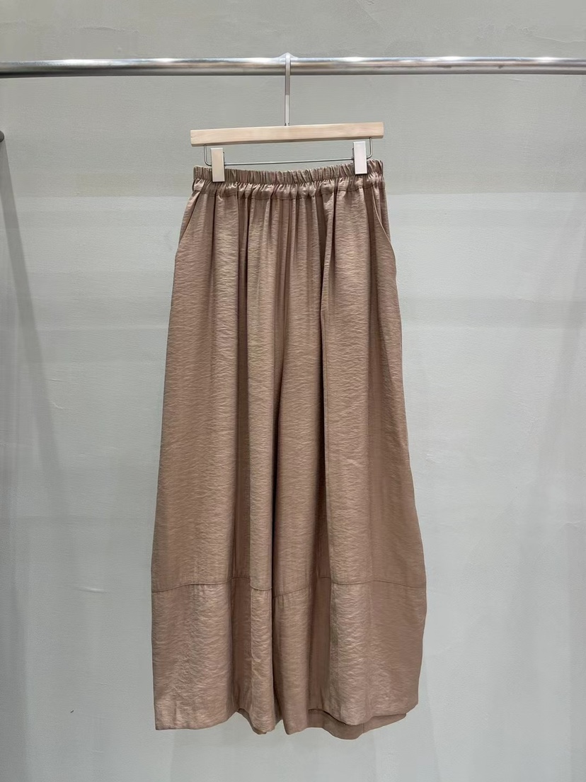 MU i韓國直郵㊣東大門實拍女裝新品25春夏休閑熱賣人氣休閑褲A.b/AUTUMN BEIGE休閑褲圖色2