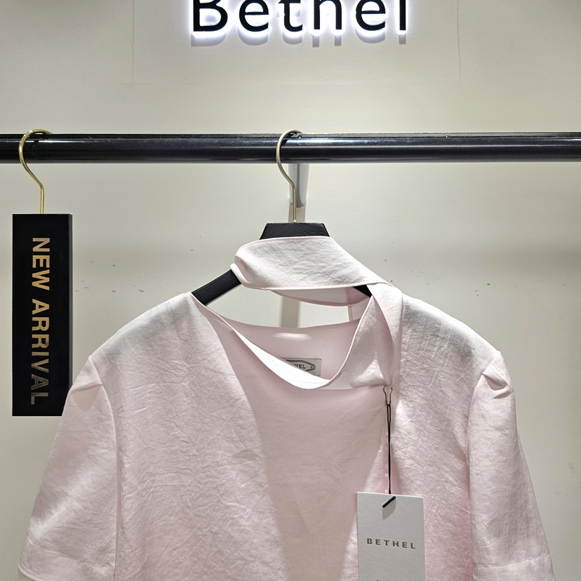 BETHEL直郵韓國代購㊣女裝新品人氣時尚推薦熱賣襯衫蕾絲衫BETHEL襯衫/蕾絲衫