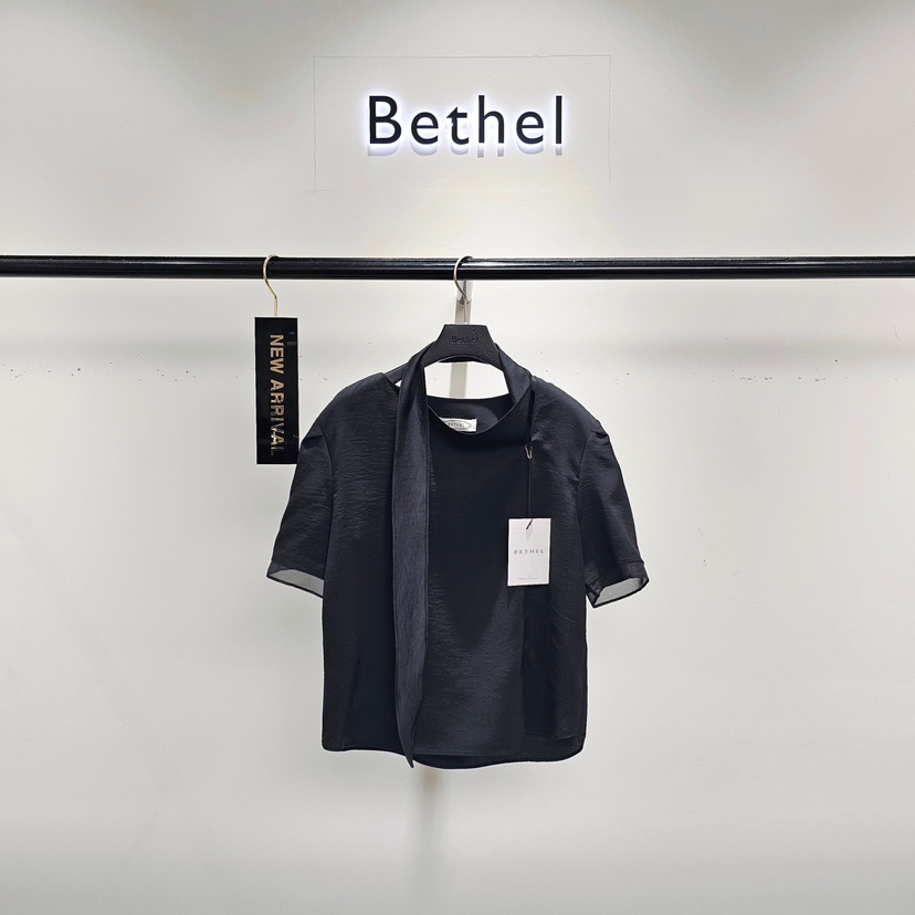 BETHEL直郵韓國代購㊣女裝新品人氣時尚推薦熱賣襯衫蕾絲衫BETHEL襯衫/蕾絲衫圖色4