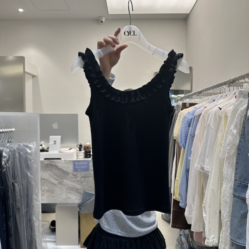 EYEL韓國㊣直郵東大門代購女裝新品休閑時尚人氣推薦吊帶背心EYEL吊帶/背心圖色4