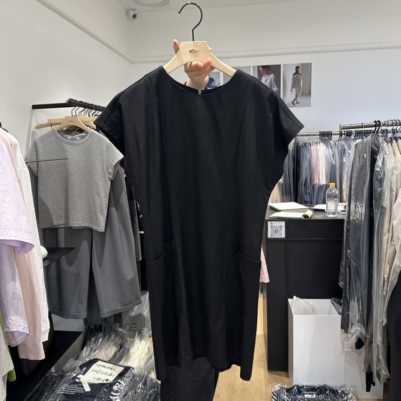 aube nunt韓國直郵㊣女裝新品熱賣推薦時尚人氣休閑連衣裙aube nunt連衣裙圖色3