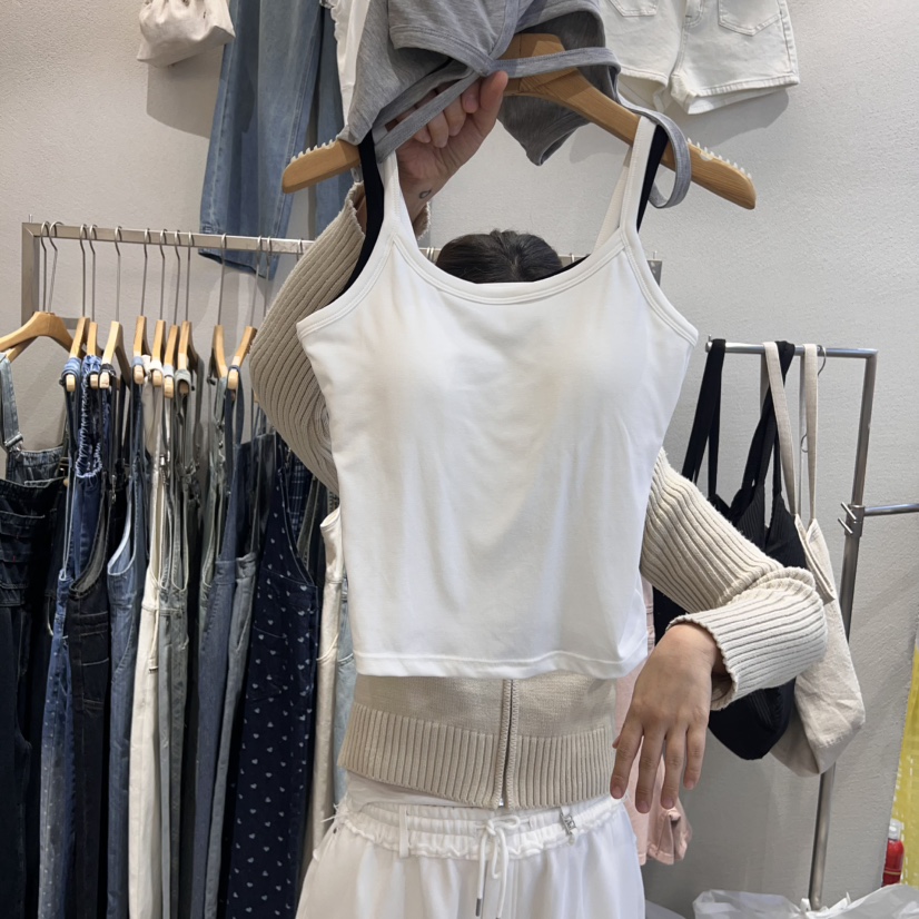 HIPTIQUE韓國㊣直郵東大門代購女裝新品25春夏時尚吊帶背心HIPTIQUE吊帶/背心圖色2