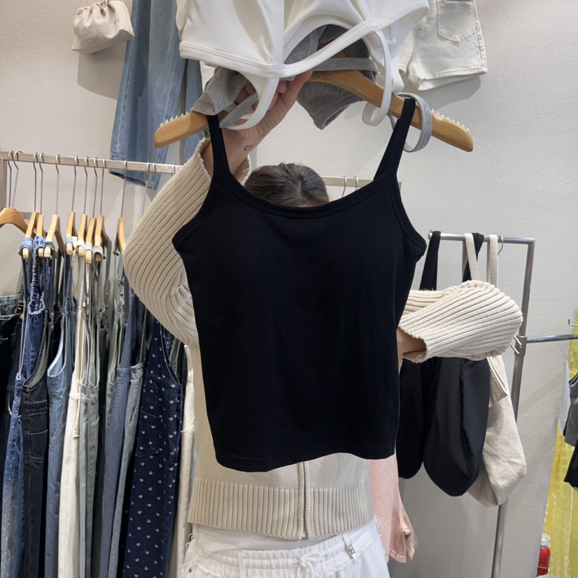 HIPTIQUE韓國㊣直郵東大門代購女裝新品25春夏時尚吊帶背心HIPTIQUE吊帶/背心圖色3