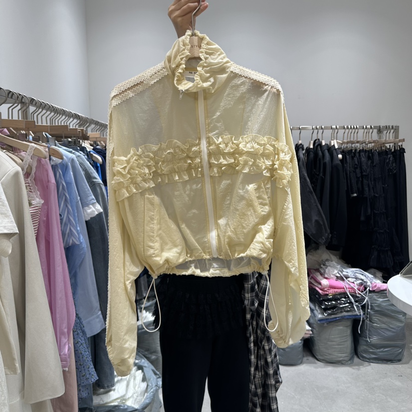 RE STYLE-Q韓國㊣直郵東大門代購女裝新款人氣25春夏夾克RE STYLE夾克圖色2