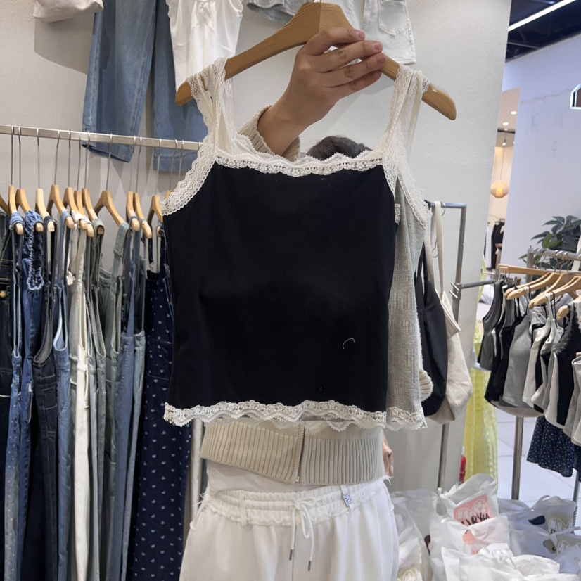 HIPTIQUE韓國直郵㊣女裝新品休閑25春夏時尚推薦熱賣吊帶背心HIPTIQUE吊帶/背心