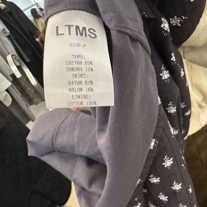 LTMS韓國直郵㊣女裝新品推薦人氣熱賣休閑時尚25春夏連衣裙LTMS連衣裙