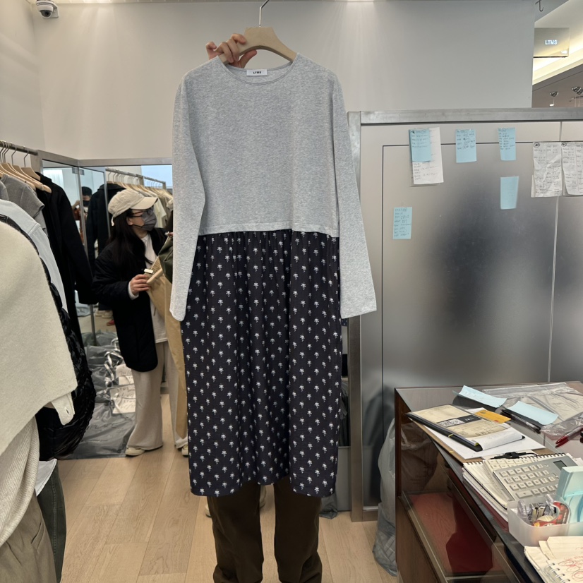 LTMS韓國直郵㊣女裝新品推薦人氣熱賣休閑時尚25春夏連衣裙LTMS連衣裙